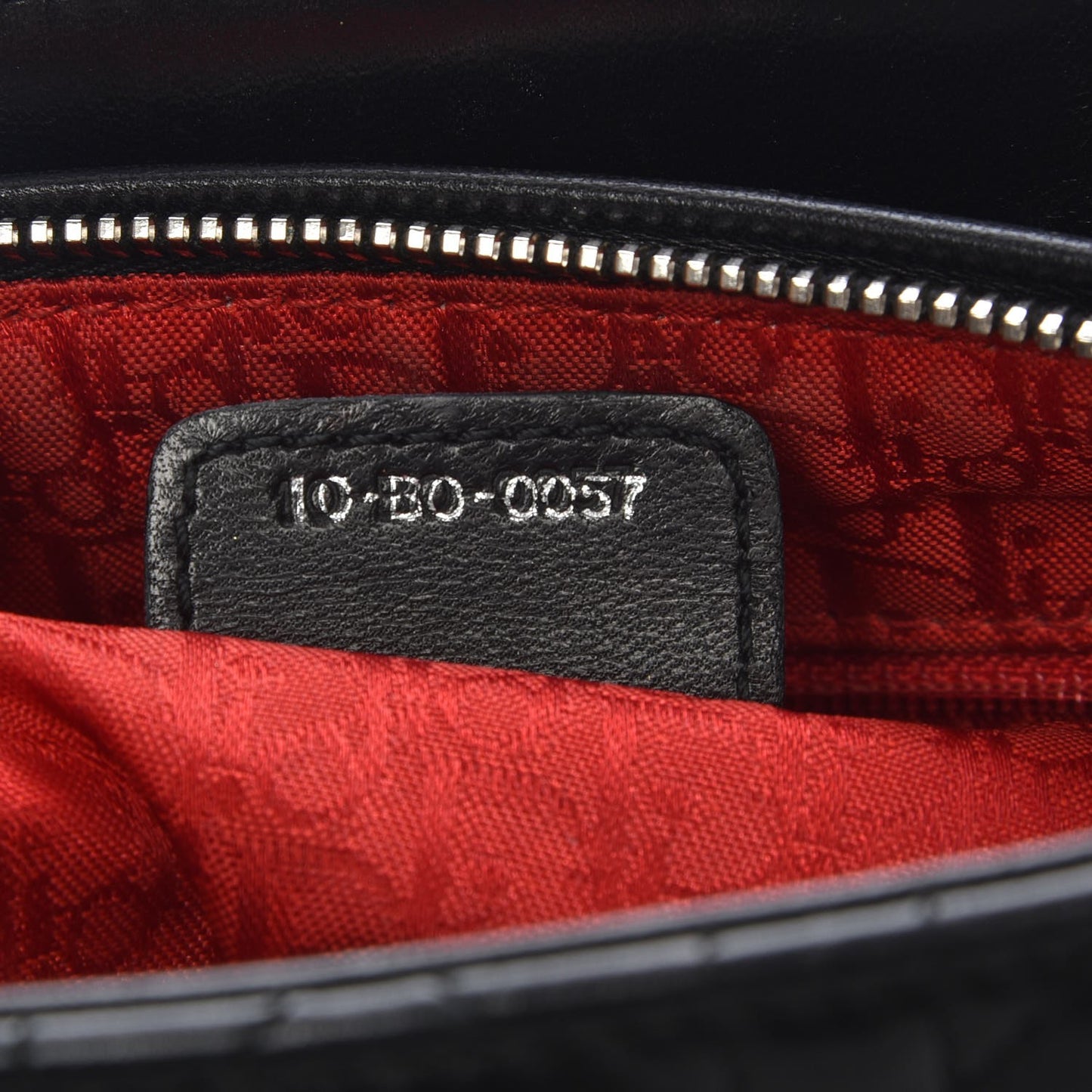 Lambskin Cannage Medium Lady Dior Black