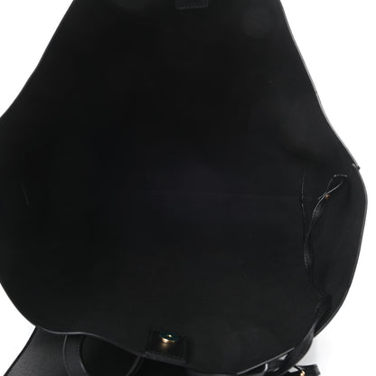 Saint Laurent Calfskin Large Shopping Tote Black 6 of 12