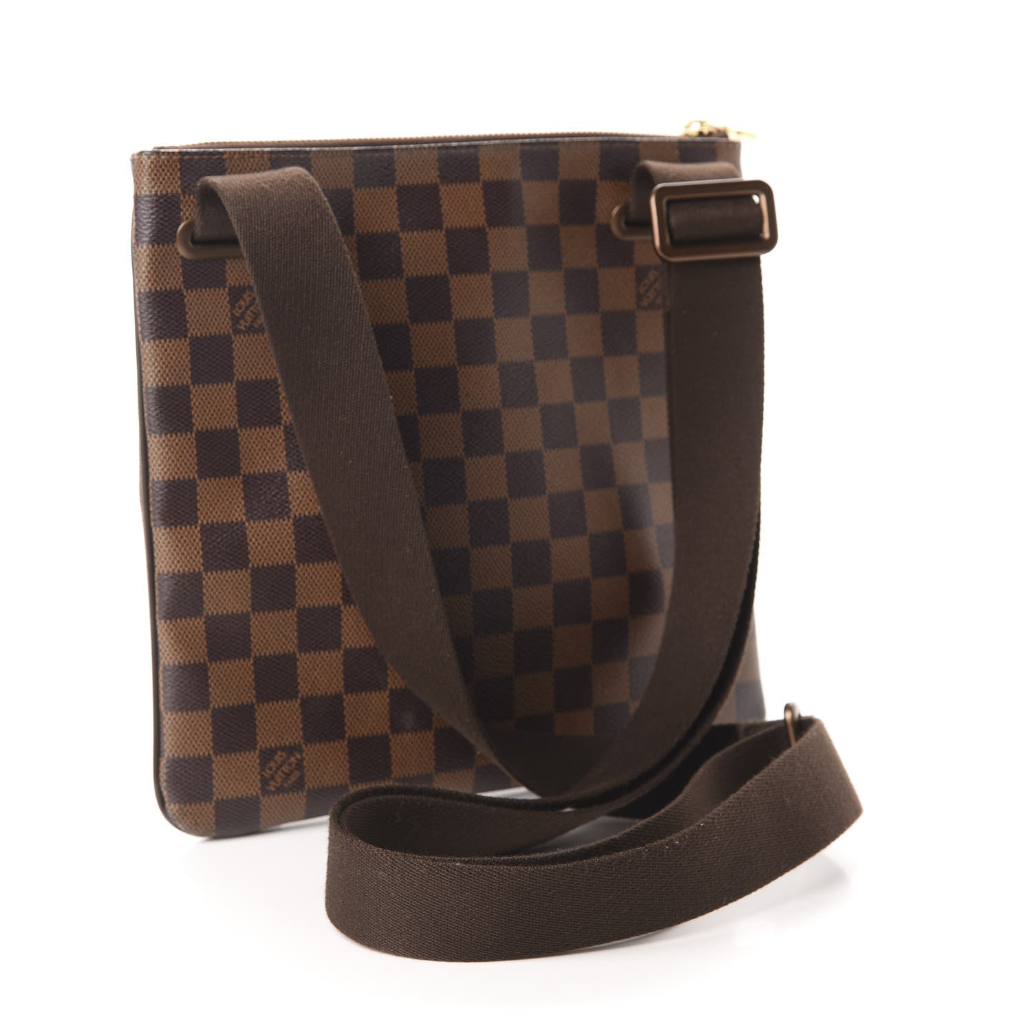 Louis Vuitton Damier Ebene Brooklyn Flat Pochette 3 of 10