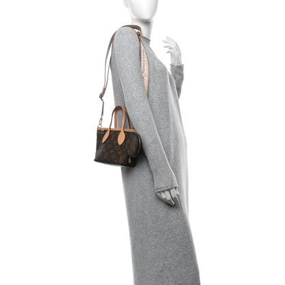 Louis Vuitton Monogram Neverfull BB Beige 2 of 9