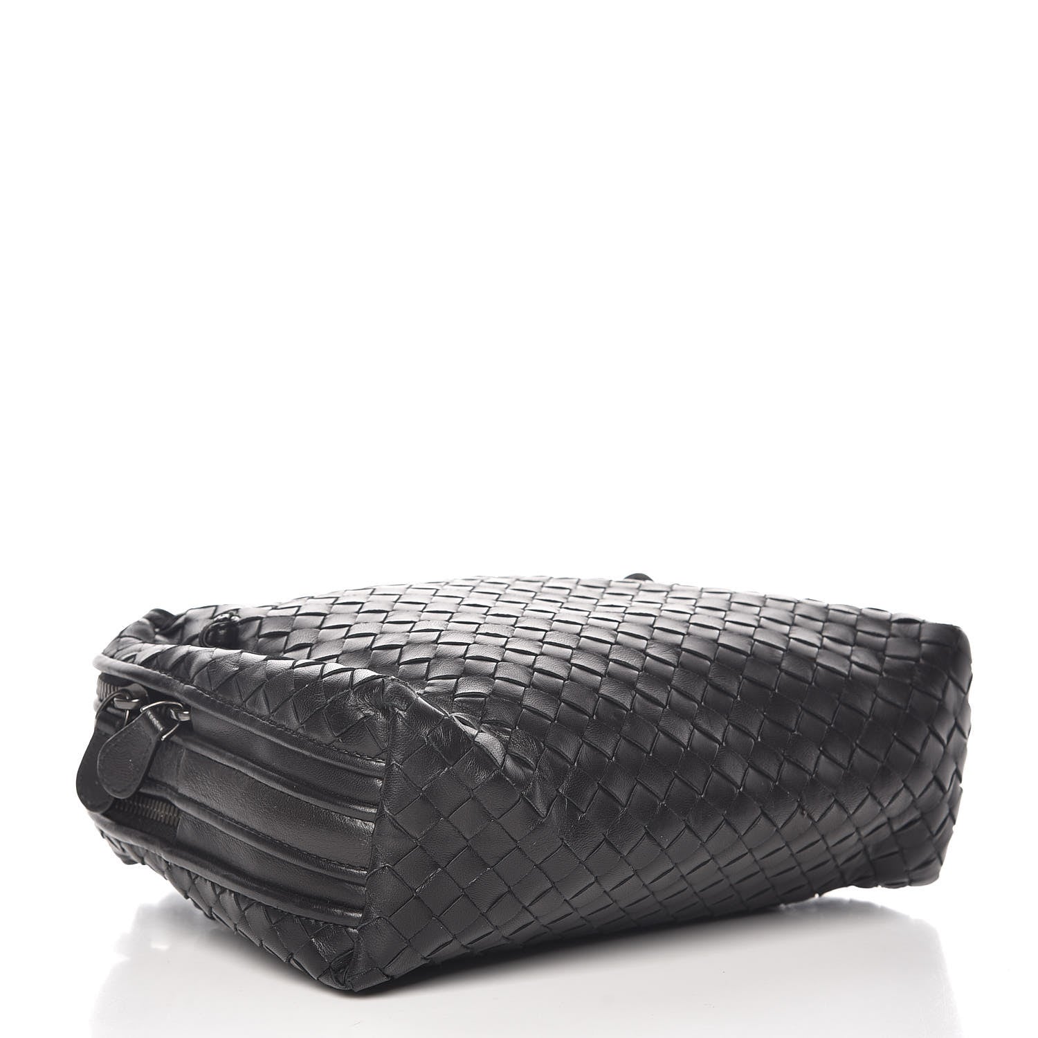 Bottega Veneta Nappa Intrecciato Pillow Crossbody Messenger Black 4 of 12