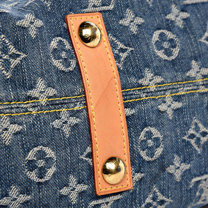 Louis Vuitton Denim Neo Cabby MM Blue 9 of 11
