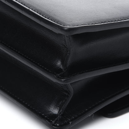 Saint Laurent Calfskin Medium Monogram Sunset Black 12 of 14