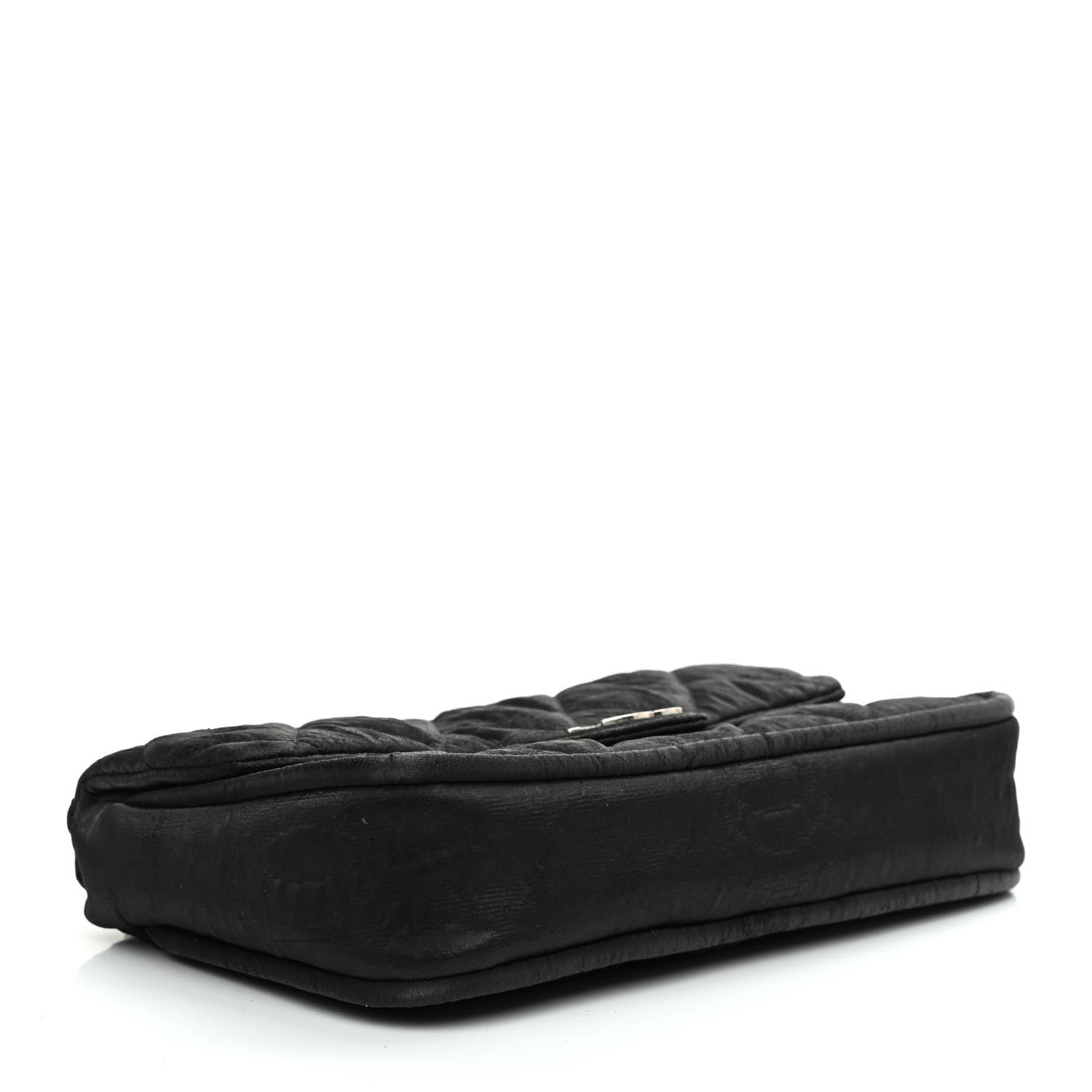 Chanel Coated Canvas Quilted Le Marais Flap Black 4 of 9