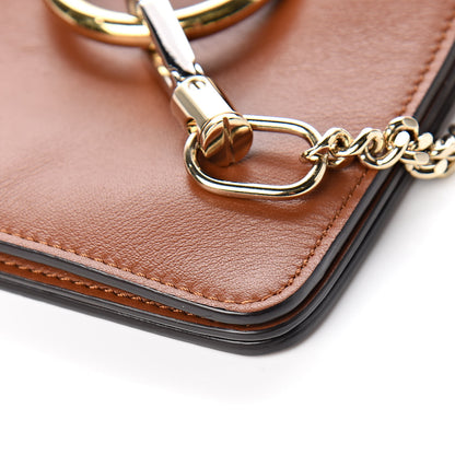 Chloe Suede Calfskin Mini Faye Bracelet Bag Tobacco 10 of 12