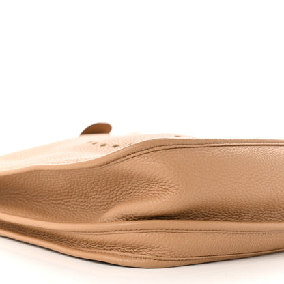 Hermes Taurillon Clemence Evelyne III GM Biscuit 9 of 10