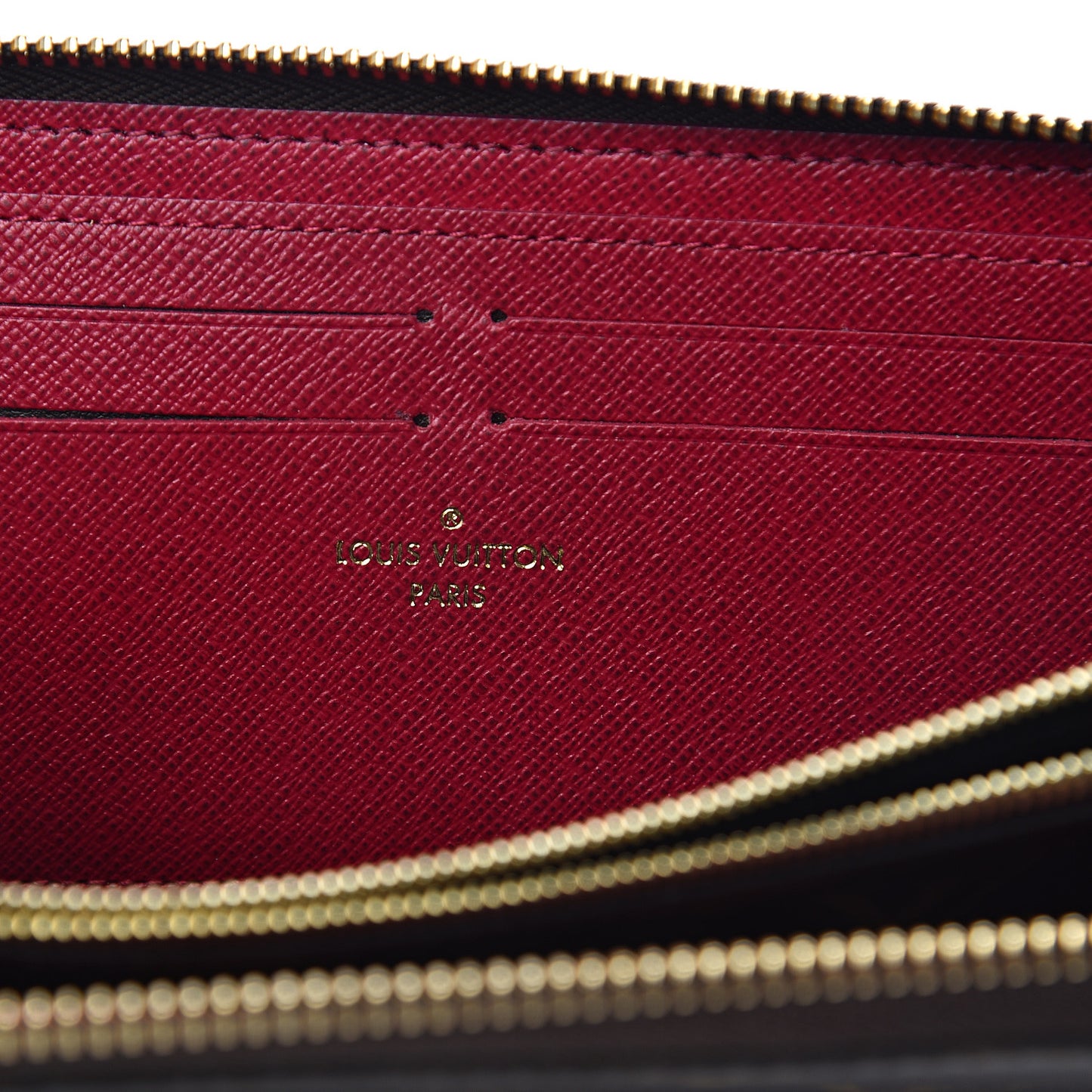 Monogram Clemence Wallet Fuchsia