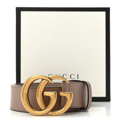 Gucci Calfskin Double G 40mm Belt 70 28 Porcelain Rose 9 of 9