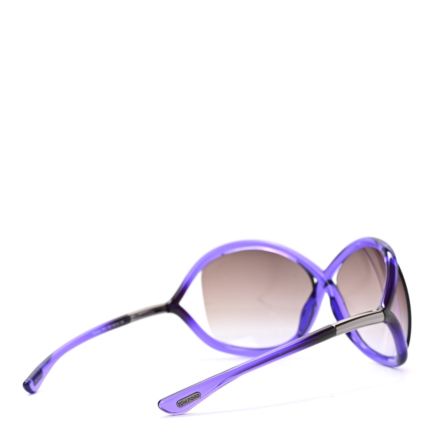 Tom Ford Acetate Whitney Crossover Sunglasses TF9 Purple 4 of 7