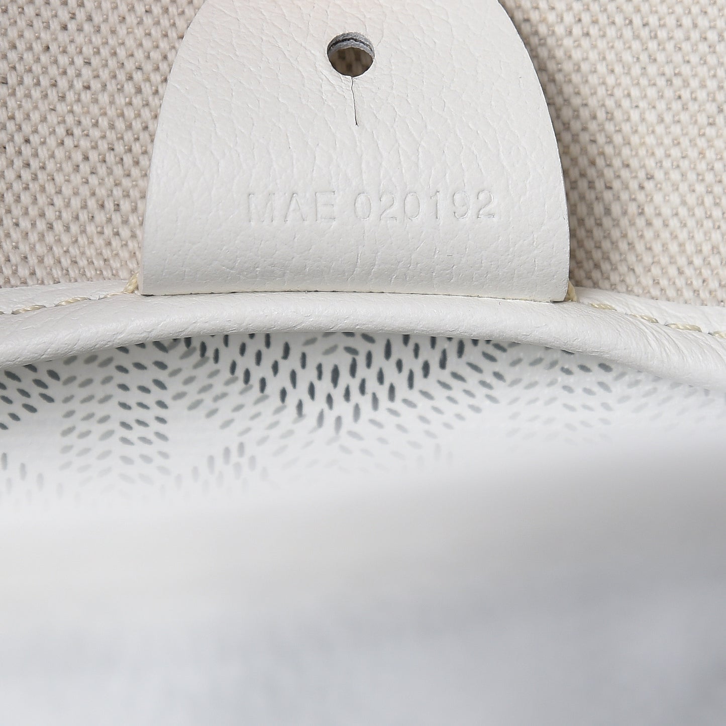 Goyardine Artois PM White