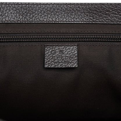 Gucci Monogram Large Flap Messenger Bag Beige Dark Brown 6 of 9