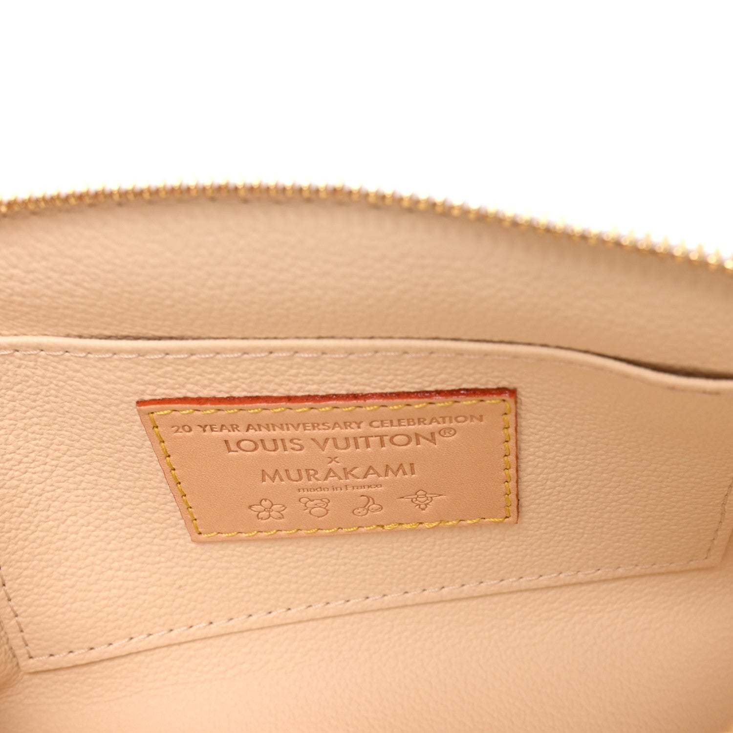 Louis Vuitton LV x TM Monogram Multicolor Cosmetic Pouch PM White 6 of 6