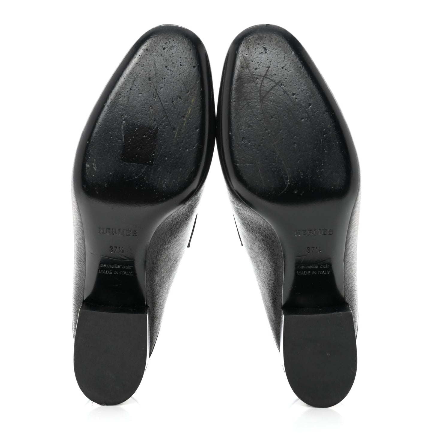 Goatskin Paradis Mules 37.5 Black