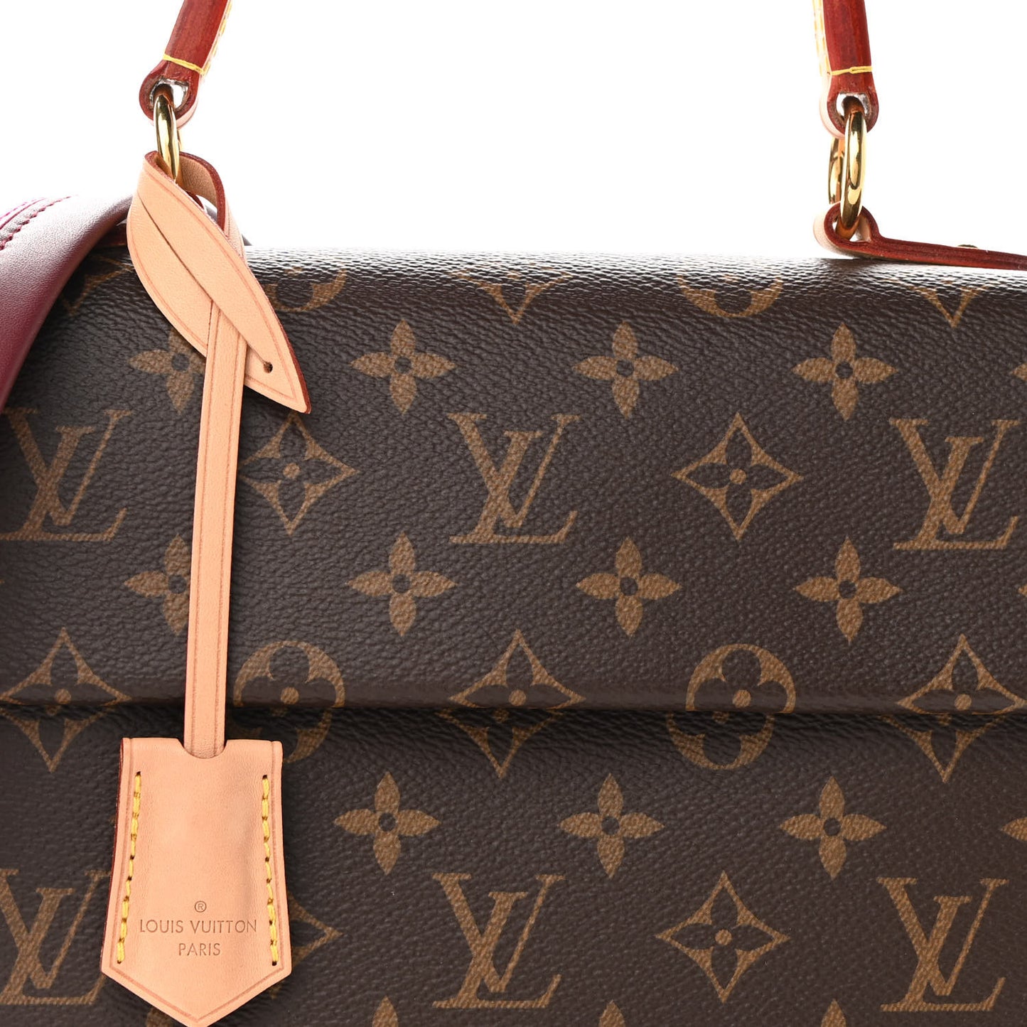 Monogram Cluny BB Bordeaux Fuchsia