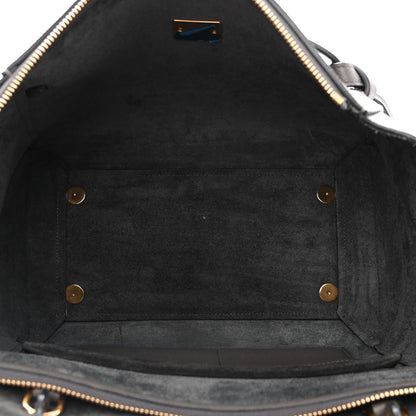 Celine Grained Calfskin Mini Belt Bag Grey 5 of 12
