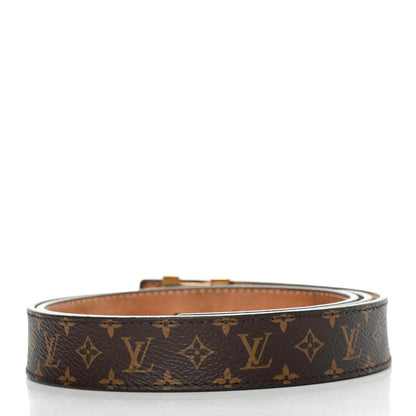 Louis Vuitton Monogram 25mm LV Initiales Belt 85 34 2 of 6