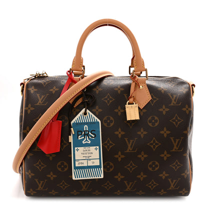 Louis Vuitton Monogram Speedy Soft 30 Crafty Red 1 of 10