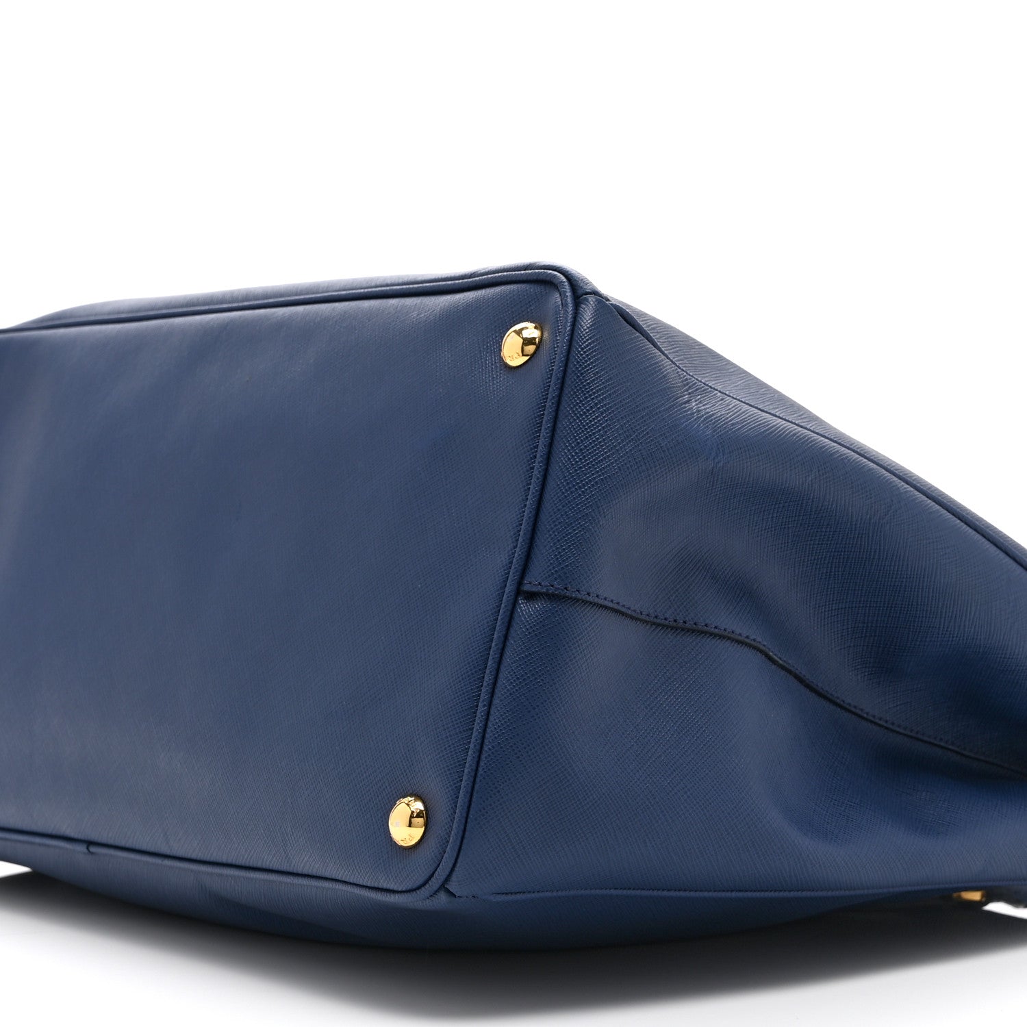 Prada Saffiano Lux Extra Large Galleria Double Zip Tote Bluette 10 of 10