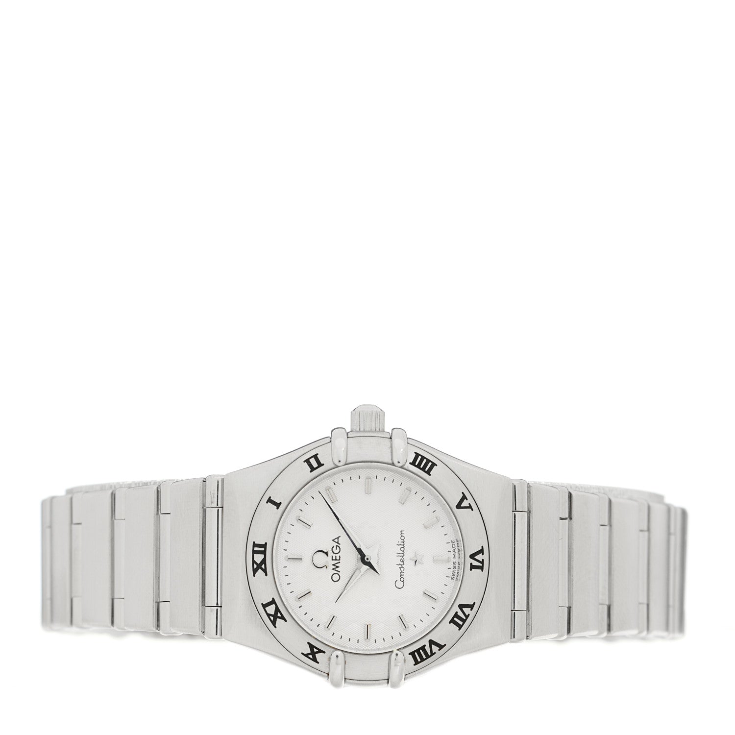 Omega Stainless Steel 22mm Constellation Quartz Watch White 1562.30 2 of 4