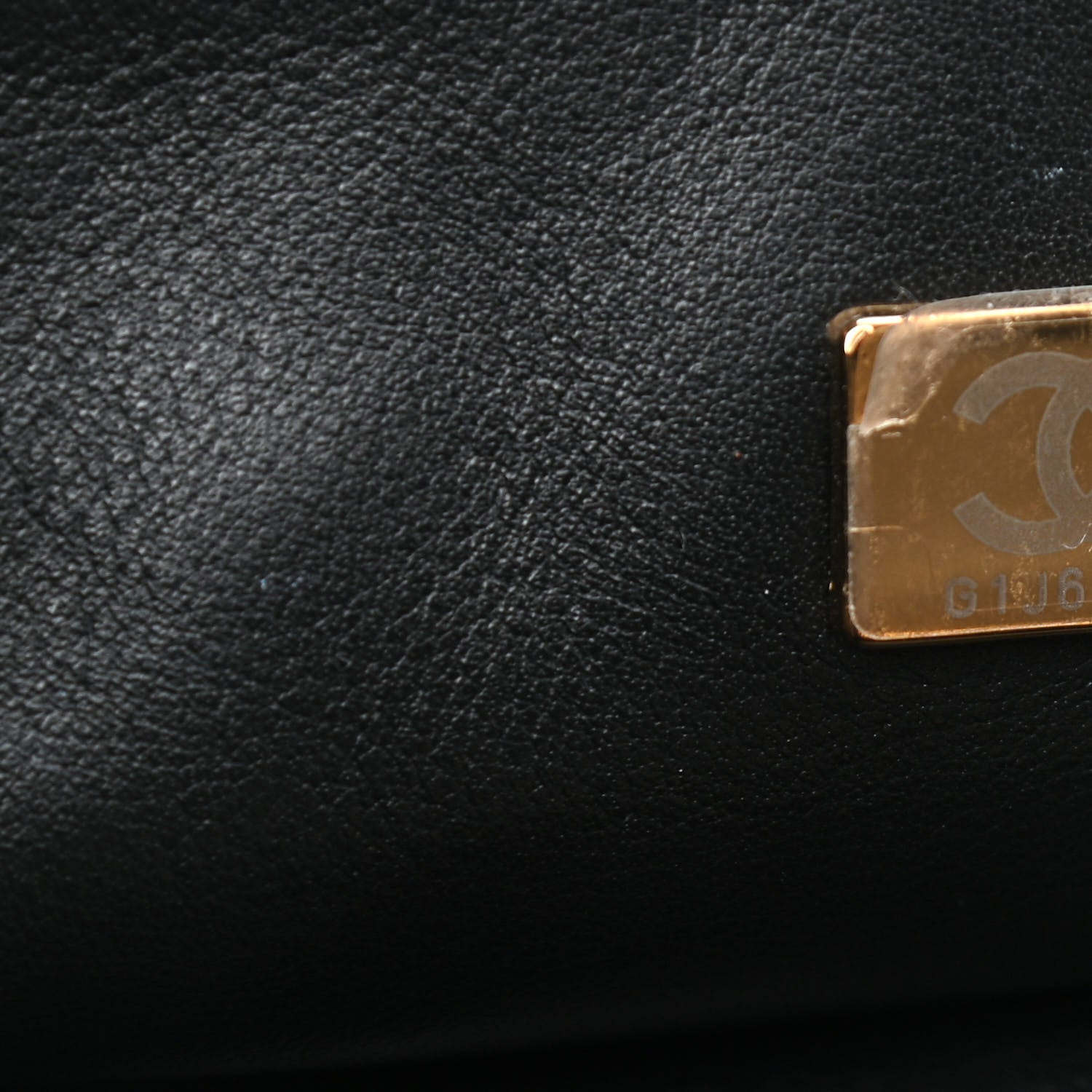 Chanel Shearling Lambskin Quilted Small Vanity Case Black 6 of 8