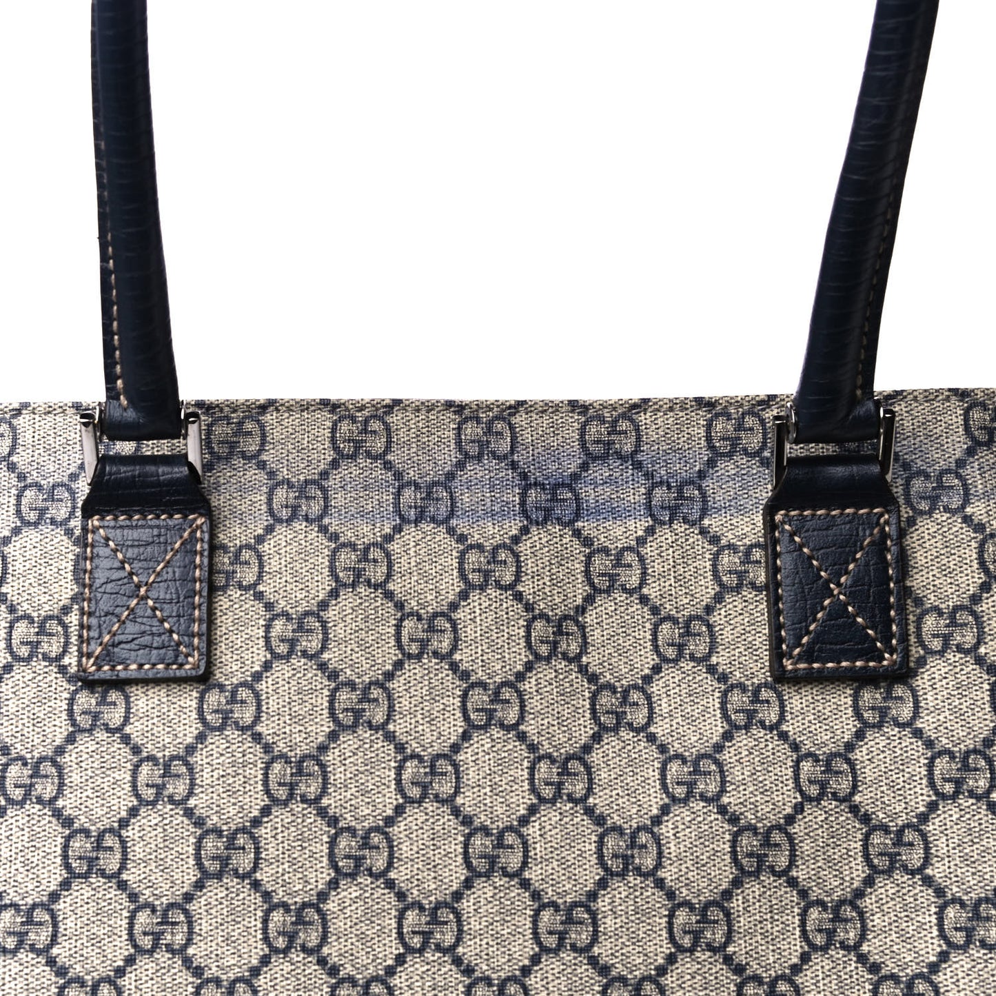 Soft GG Supreme Monogram Vertical Tote Navy