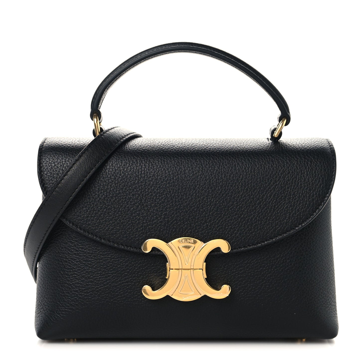 Supple Grained Calfskin Teen Nino Black