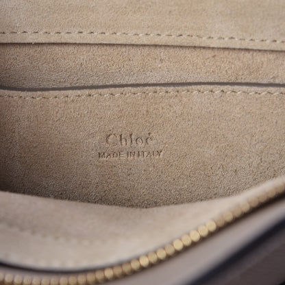Chloe Smooth Calfskin Suede Patchwork Studded Small Pixie Bag Motty Grey 6 of 6