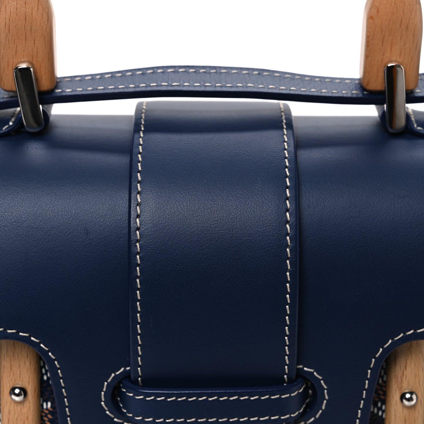 Goyardine Structure Mini Saigon Navy