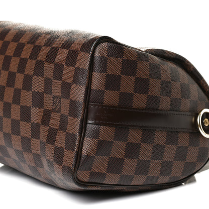 Louis Vuitton Damier Ebene Speedy Bandouliere 25 9 of 17