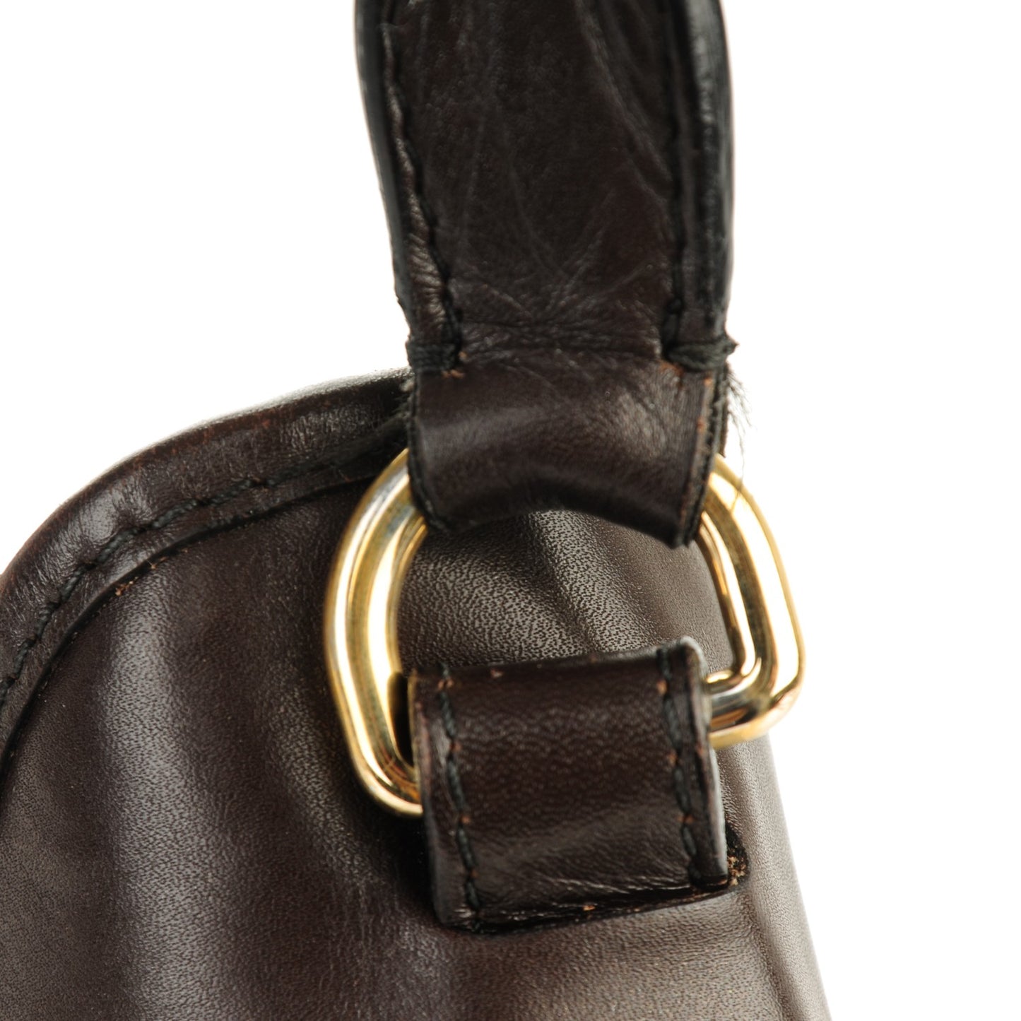 Haymarket Check Small Brooklyn Hobo Brown