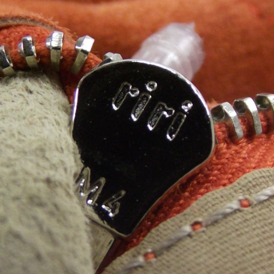 Suede Knot Hobo Orange