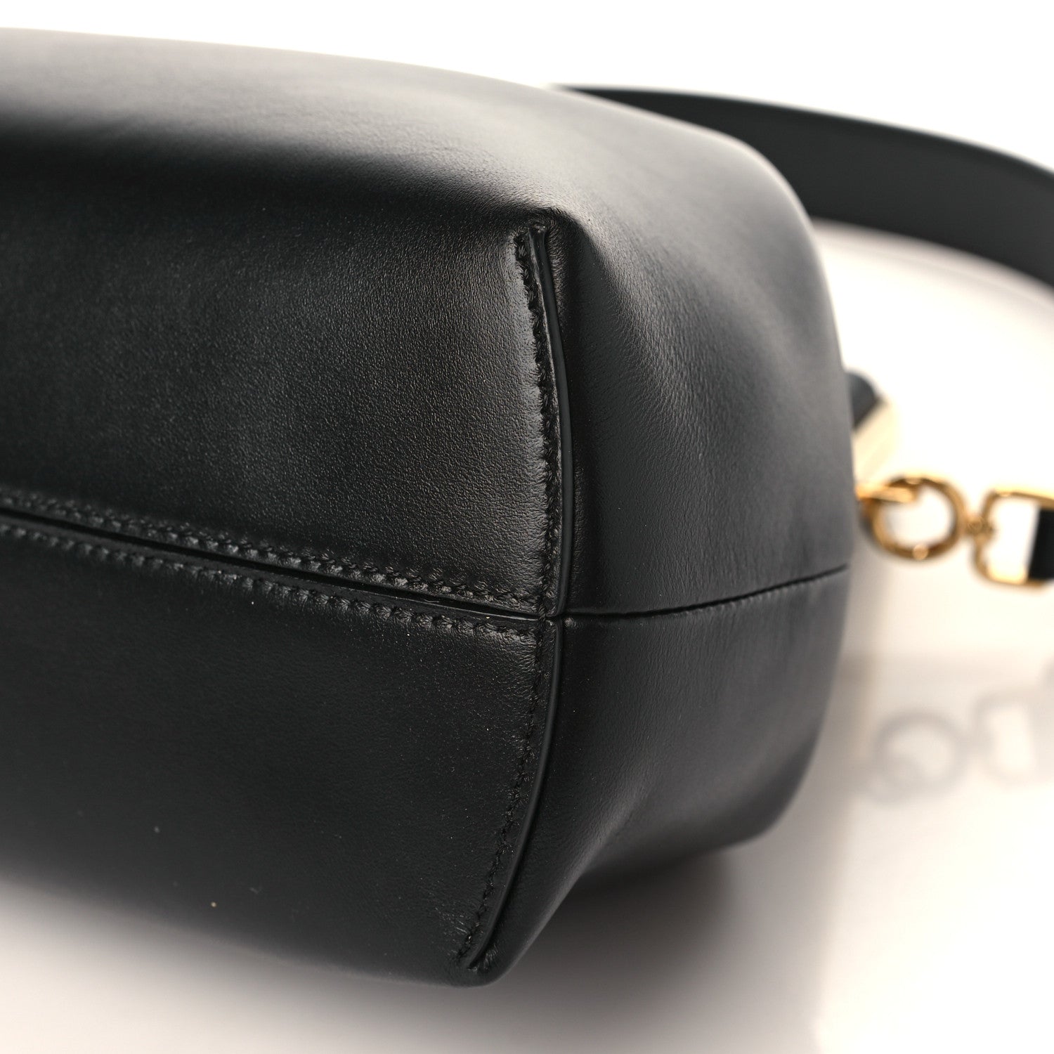 Fendi Shiny Nappa Medium Fendi First Black 9 of 10
