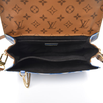 Louis Vuitton Epi Reverse Monogram Pochette Metis Denim Light 5 of 7