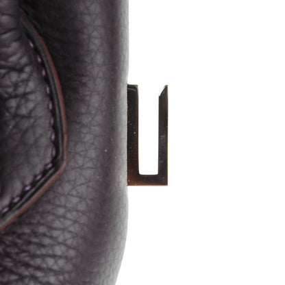 Hermes Taurillon Clemence Birkin 30 Raisin 21 of 25