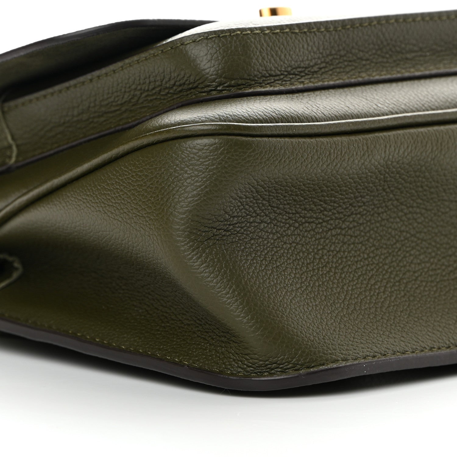 Louis Vuitton Grained Calfskin Lockme Chain Bag PM Kaki 9 of 12