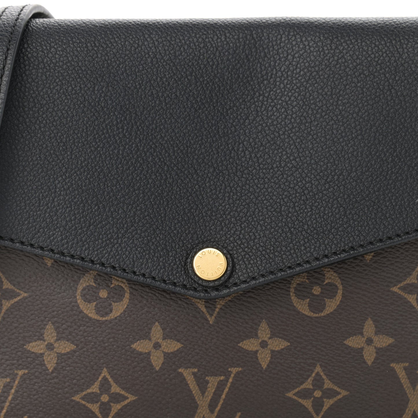 Monogram Twice Pochette Black