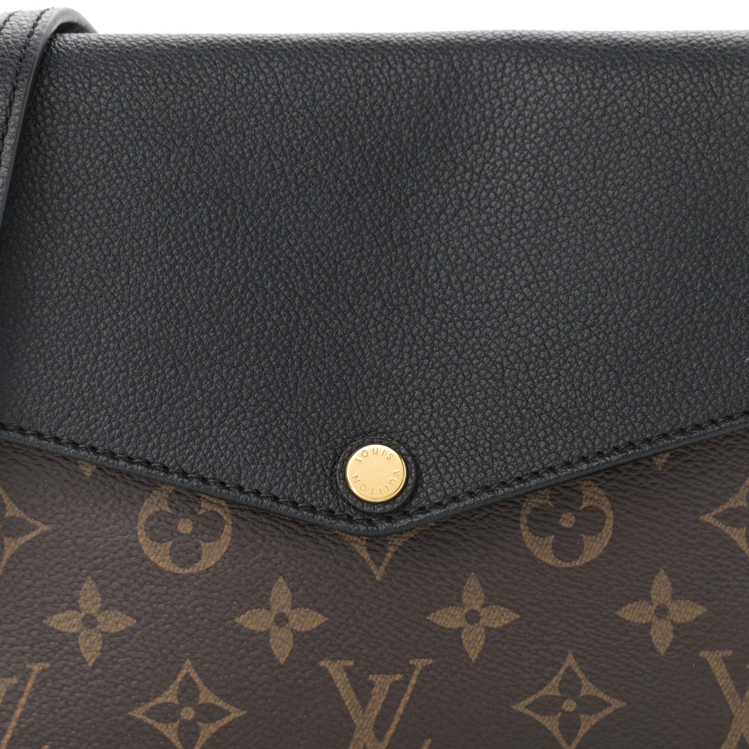 Louis Vuitton Monogram Twice Pochette Black 10 of 12
