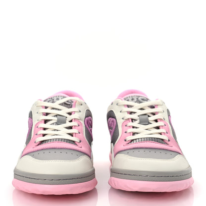 Gucci Dali Soft Calfskin Womens Mac80 Sneakers 37 Off White Grey Sky Light Rose 3 of 14