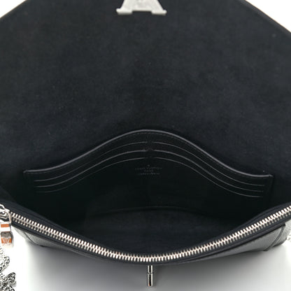 Louis Vuitton Soft Calfskin My Lockme Pochette Black 5 of 6