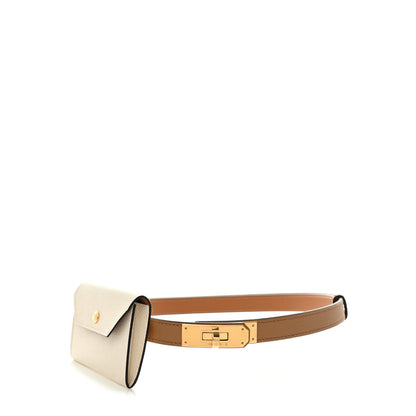 Hermes Epsom Kelly Pocket Belt Biscuit Nata 1 of 6