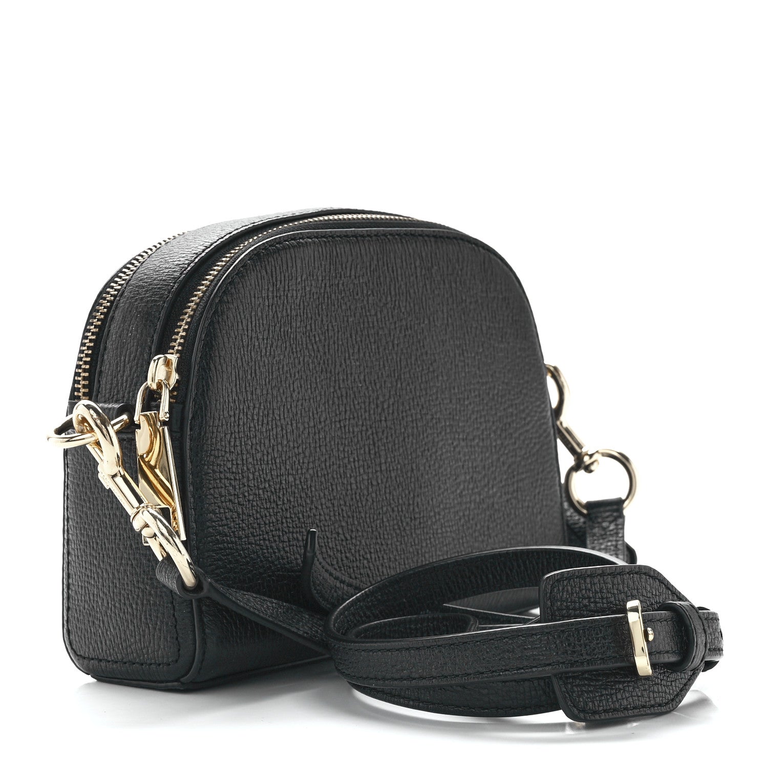 Marc Jacobs Calfskin Shutter Camera Crossbody Bag Black 3 of 13