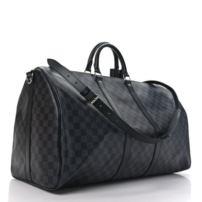 Louis Vuitton Damier Graphite Keepall Bandouliere 55 2 of 10