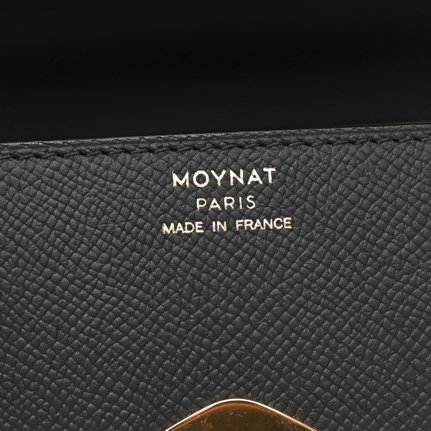 Moynat Carat Calfskin Gabrielle PM Black 6 of 10