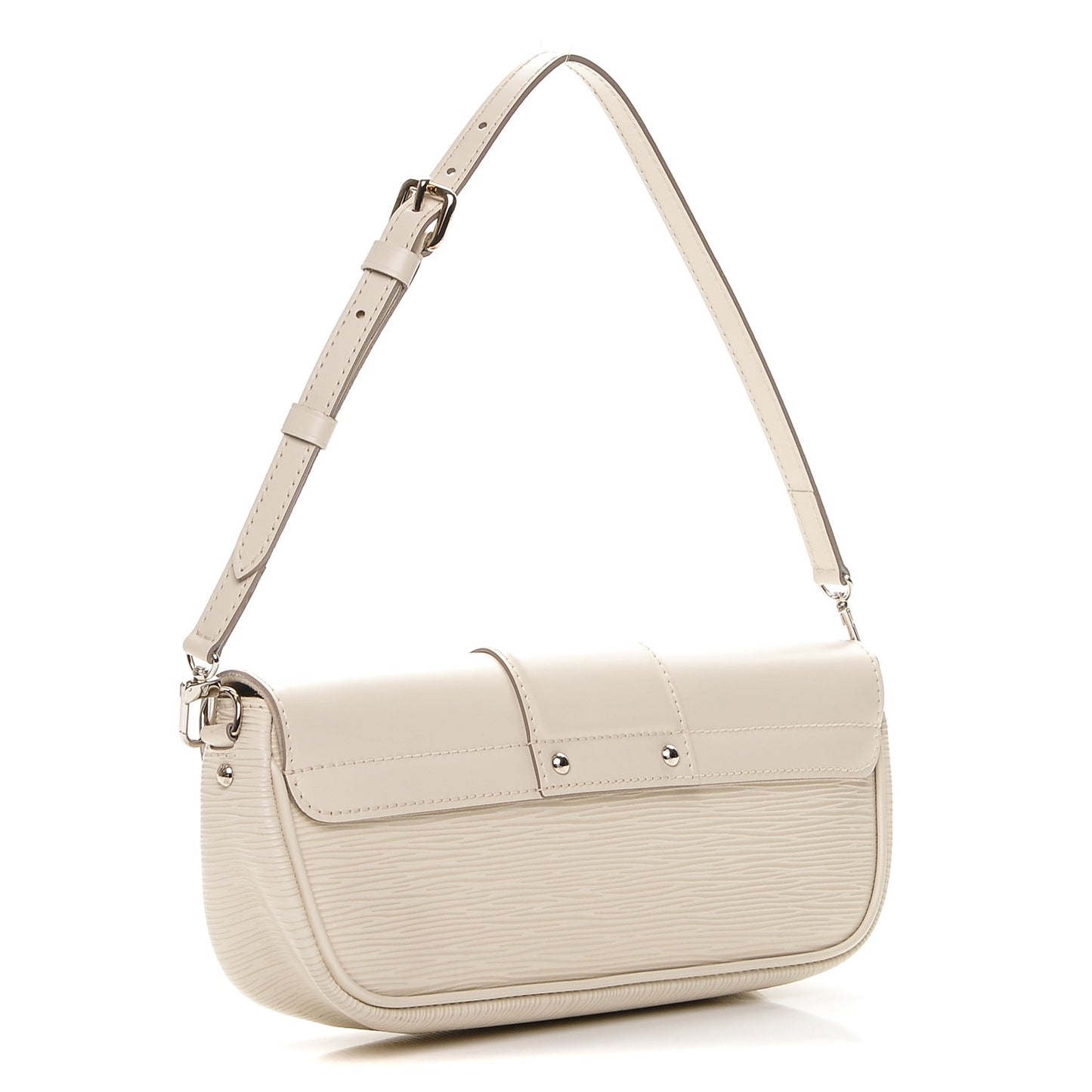 Epi Montaigne Clutch Ivory
