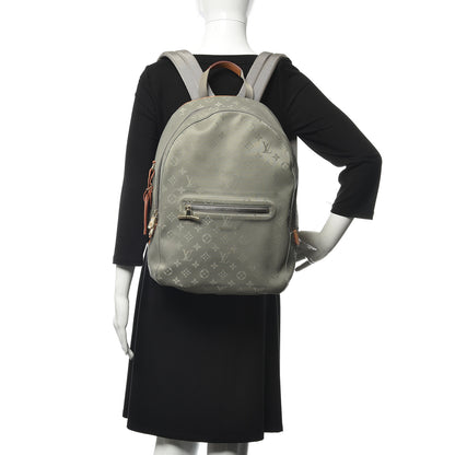 Louis Vuitton Monogram Titanium Backpack PM 2 of 10