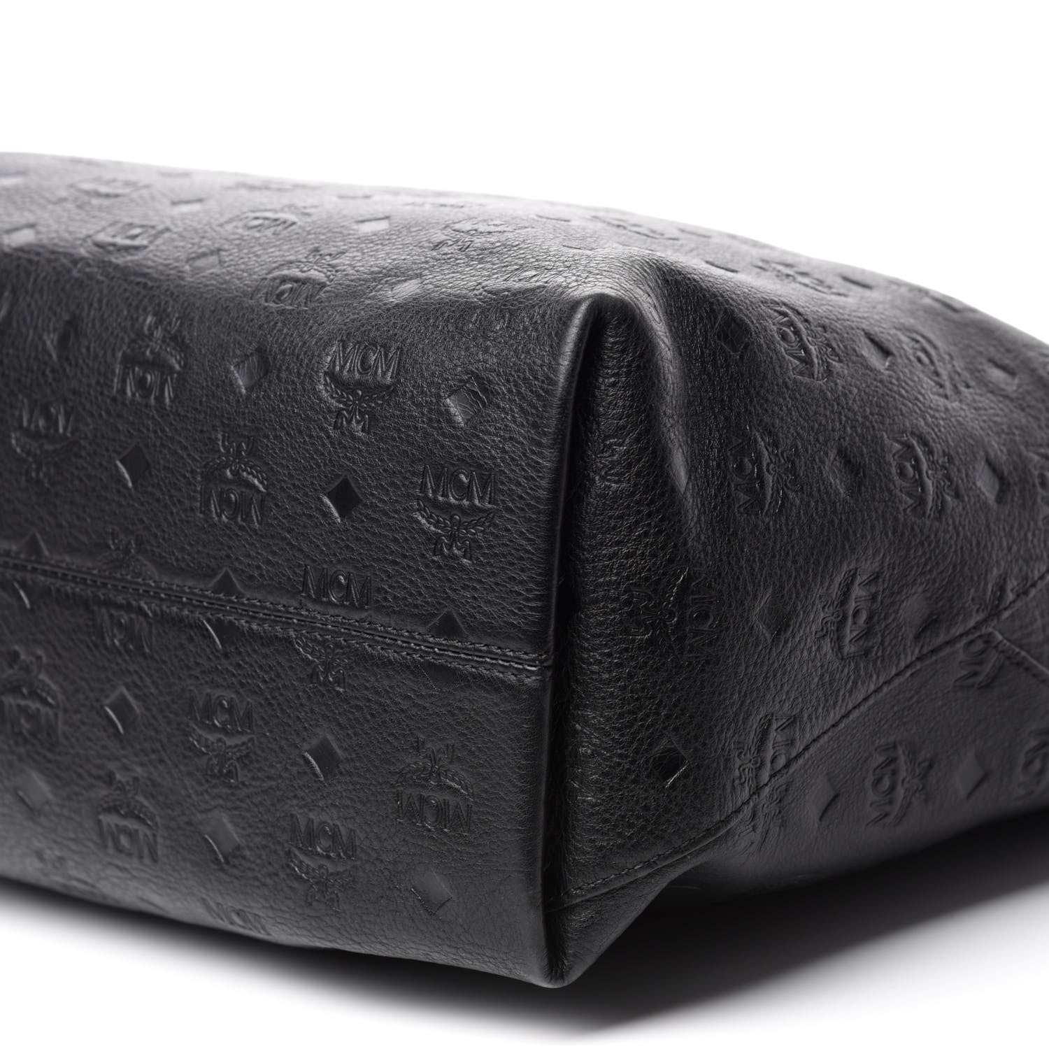 MCM Calfskin Ottomar Large Klara Hobo Black 7 of 11