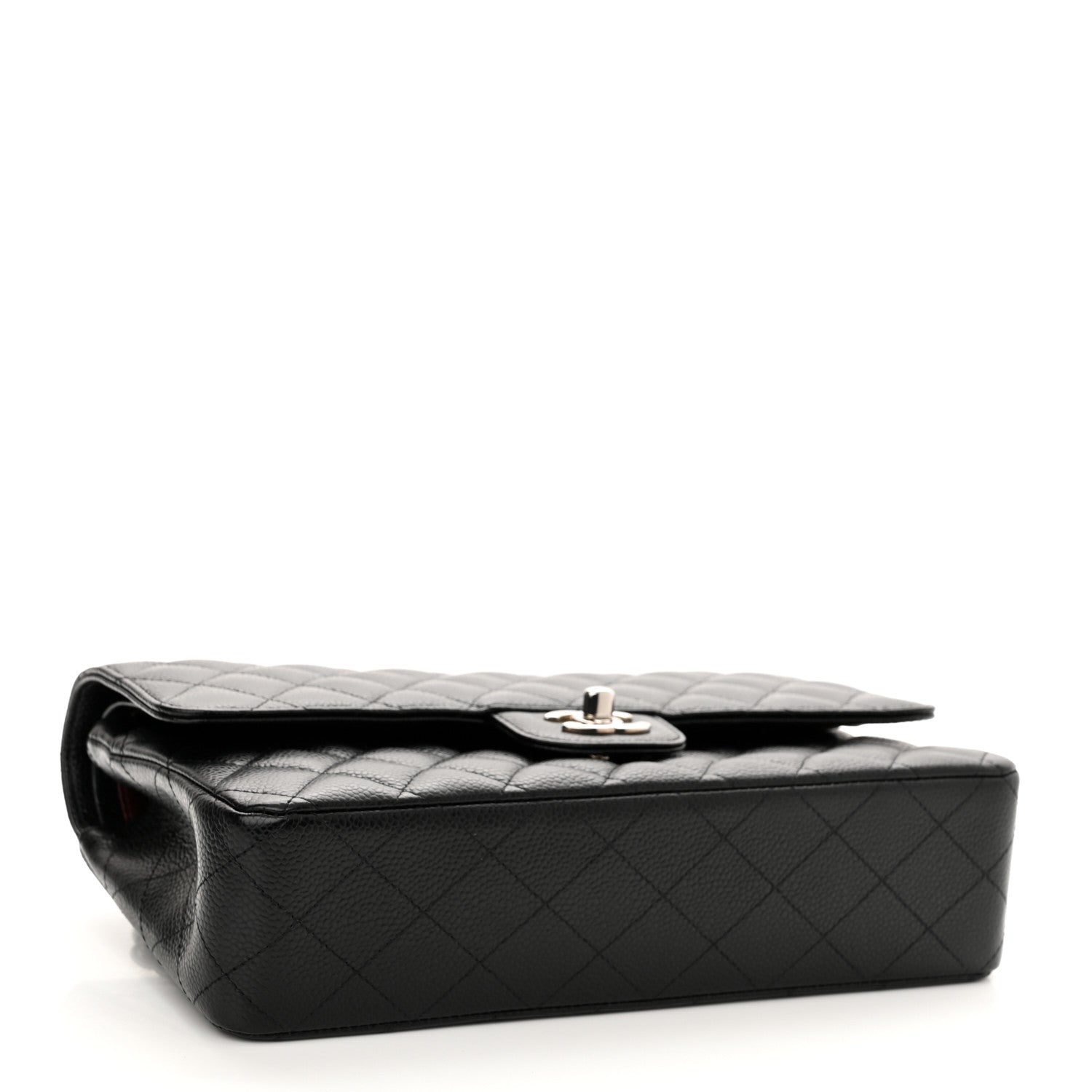 Chanel Caviar Quilted Medium Double Flap Black 4 of 10
