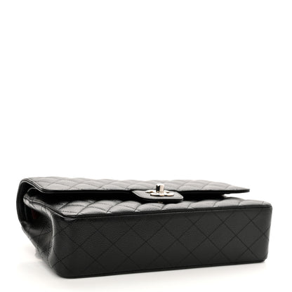 Chanel Caviar Quilted Medium Double Flap Black 4 of 10