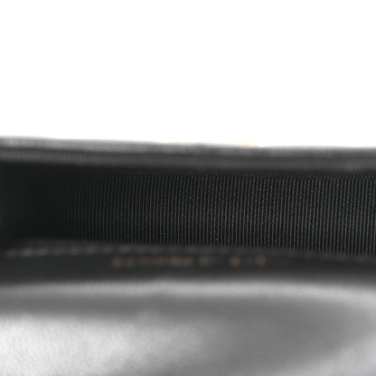 Chanel Goatskin Quilted Airpods Pro Case Belt Black 6 of 16