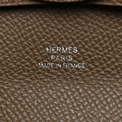 Hermes Epsom Bastia Coin Purse Etoupe 5 of 8